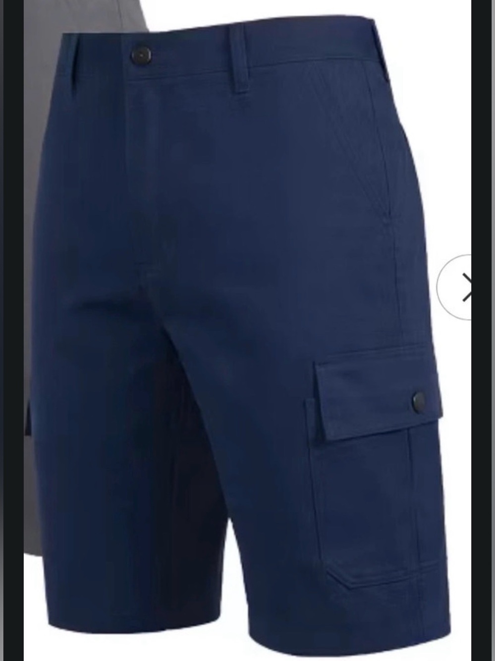 Men’s cargo shorts Men's Cotton Flex Stretch Cargo Shorts 38, Navy